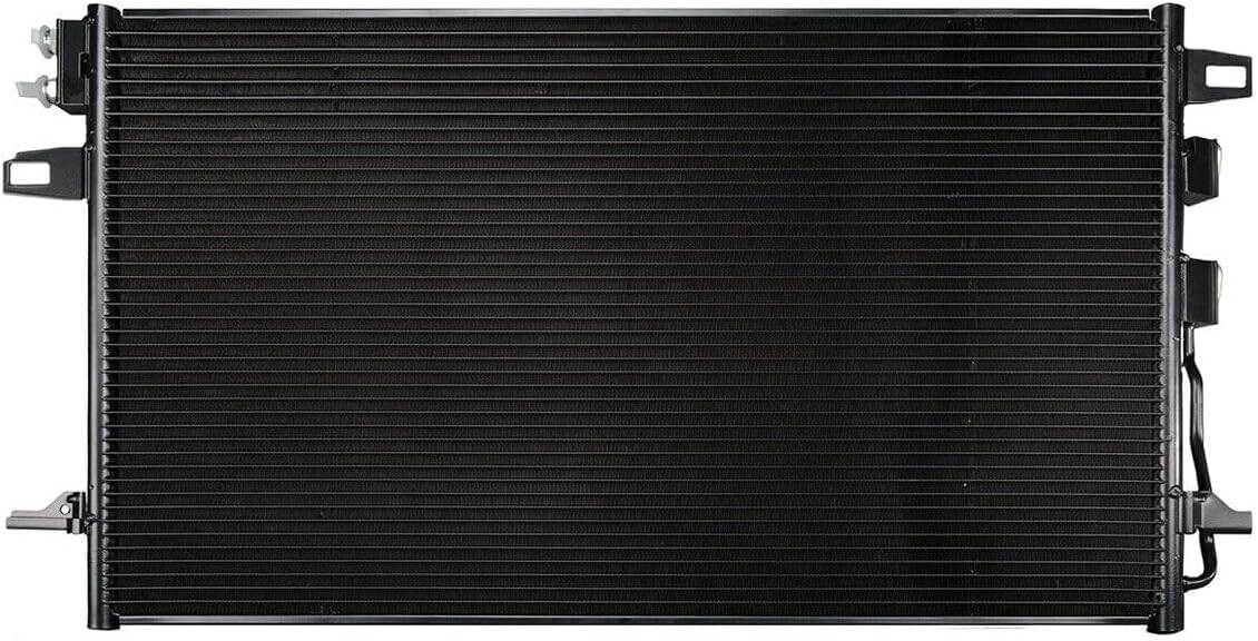 Front AC Condenser Aluminum Core for 2005-2007 Dodge Caravan & 2005-2007 Chrysler Town & Country