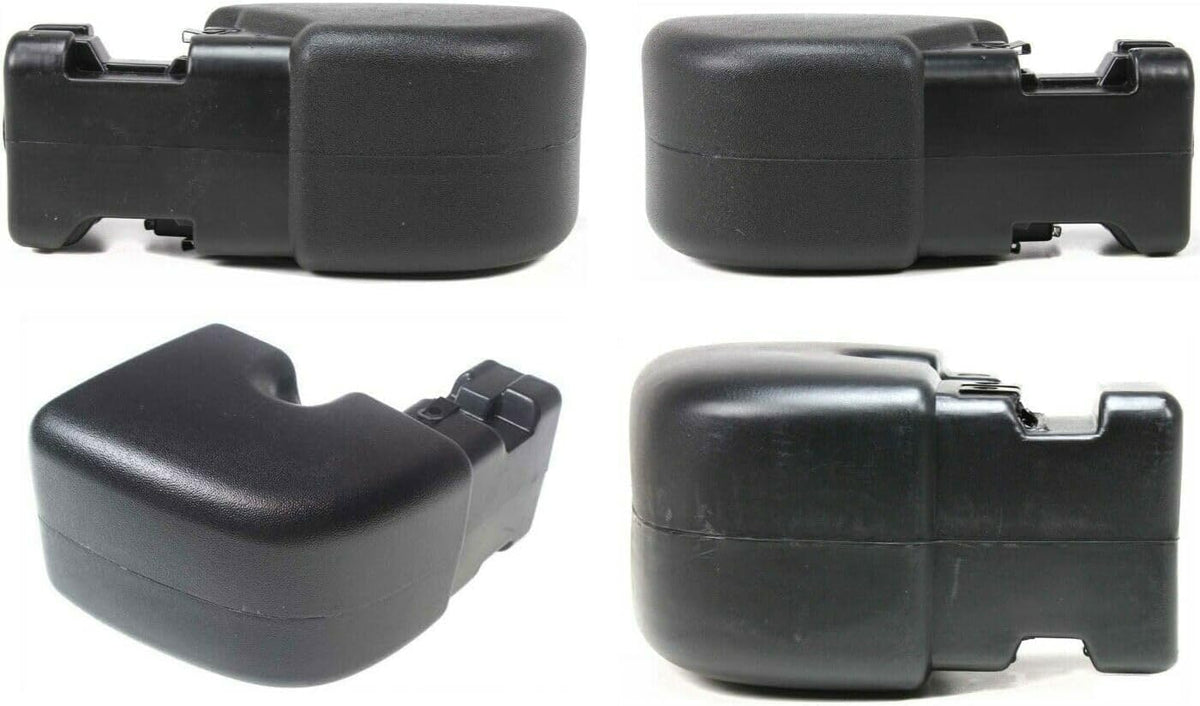 Front and Rear Bumper End Caps Primed Lh & Rh Side for 1997-2006 Jeep Wrangler