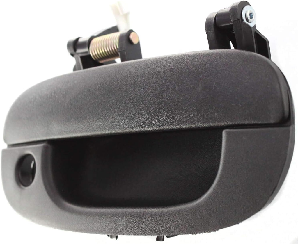 Front Exterior Door Handle Textured Right Passenger Side, with Key Hole for 1994-2001 Dodge Ram 1500, 1994-2002 Ram 2500 & More