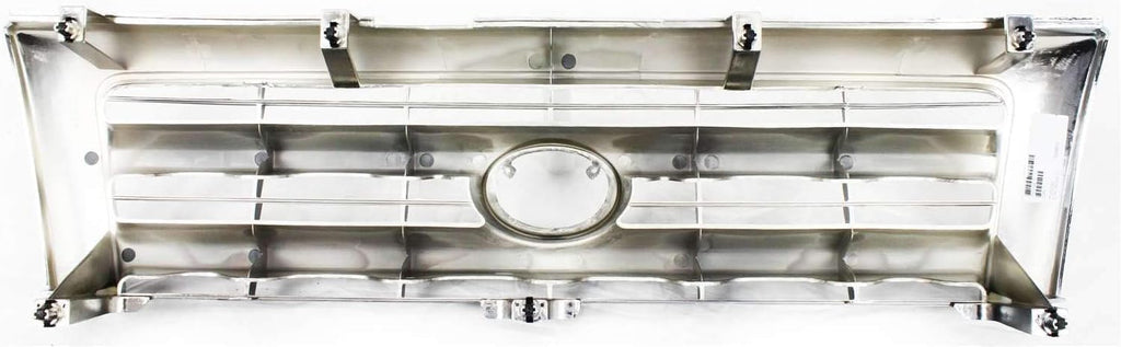 Front Grille Chrome Shell/painted Dark Argent Insert for 1997-2000 Toyota Tacoma