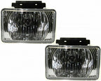 5-Piece Front Grille Kit: Grille, Lower Valance, Extension & Fog Lights Assembly (Left & Right) for 2004-2012 GMC Canyon, 2004-2012 Chevrolet Colorado & More