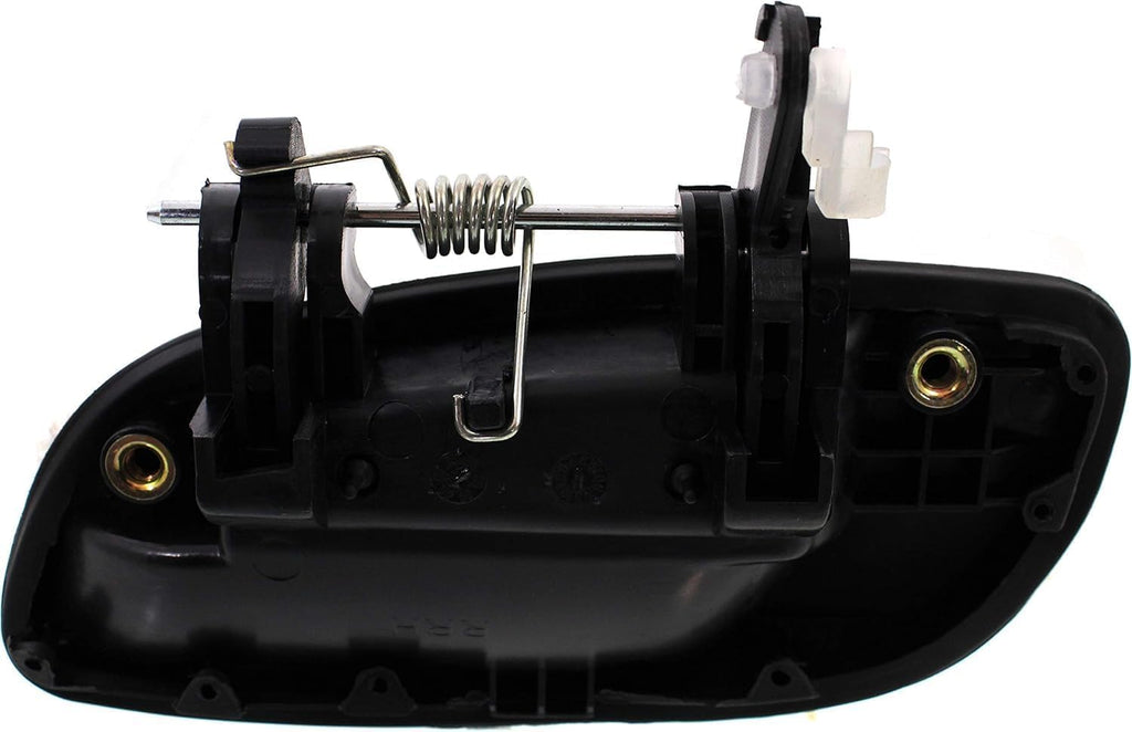 Rear Exterior Door Handle Smooth Black Right Passenger Side for 2001-2006 Hyundai Elantra