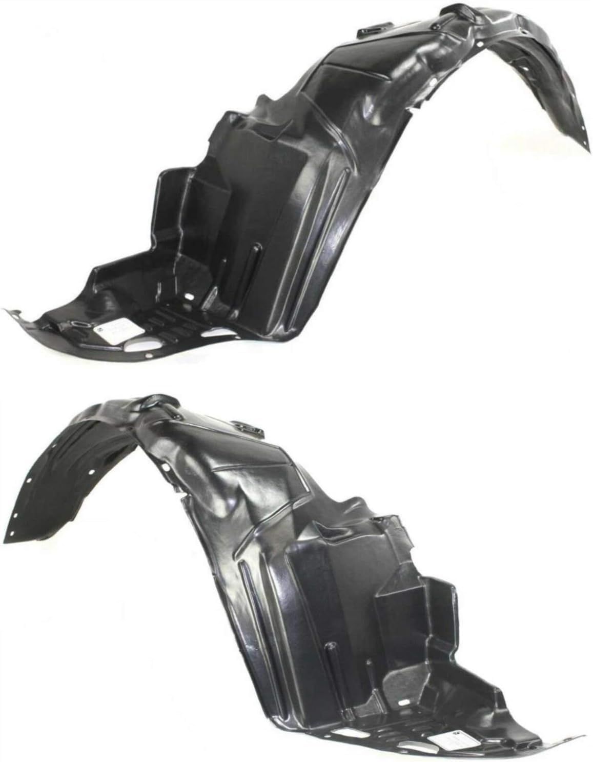 Set of 2 Front Fender Liner Left Driver and Right Passenger Side for 2003-2007 Honda Accord