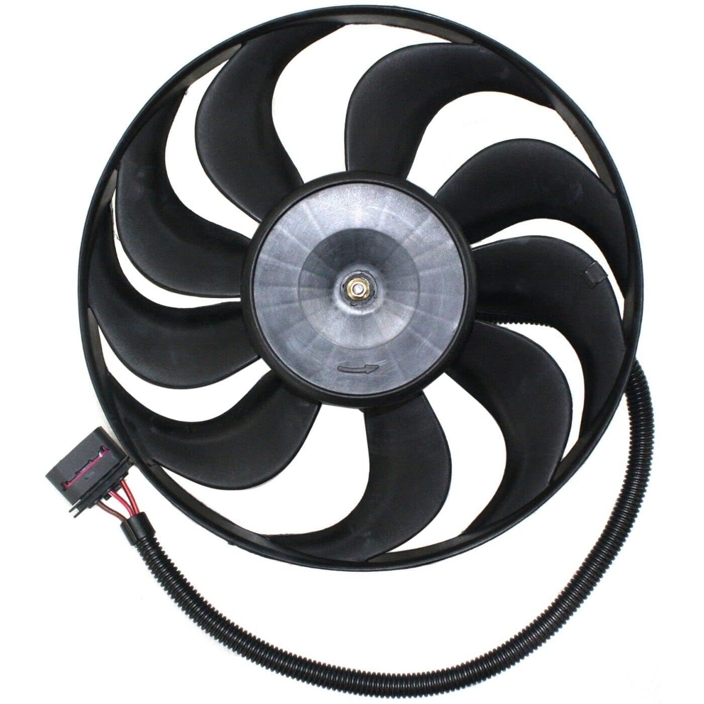 OE Replacement A/C Condenser Fan Passenger Side, Single fan For 1999-2005 Volkswagen Jetta