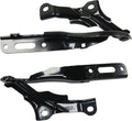 Set of 2 Front Hood Hinge Steel Left Driver & Right Passenger Side for 2018-2022 Honda Accord