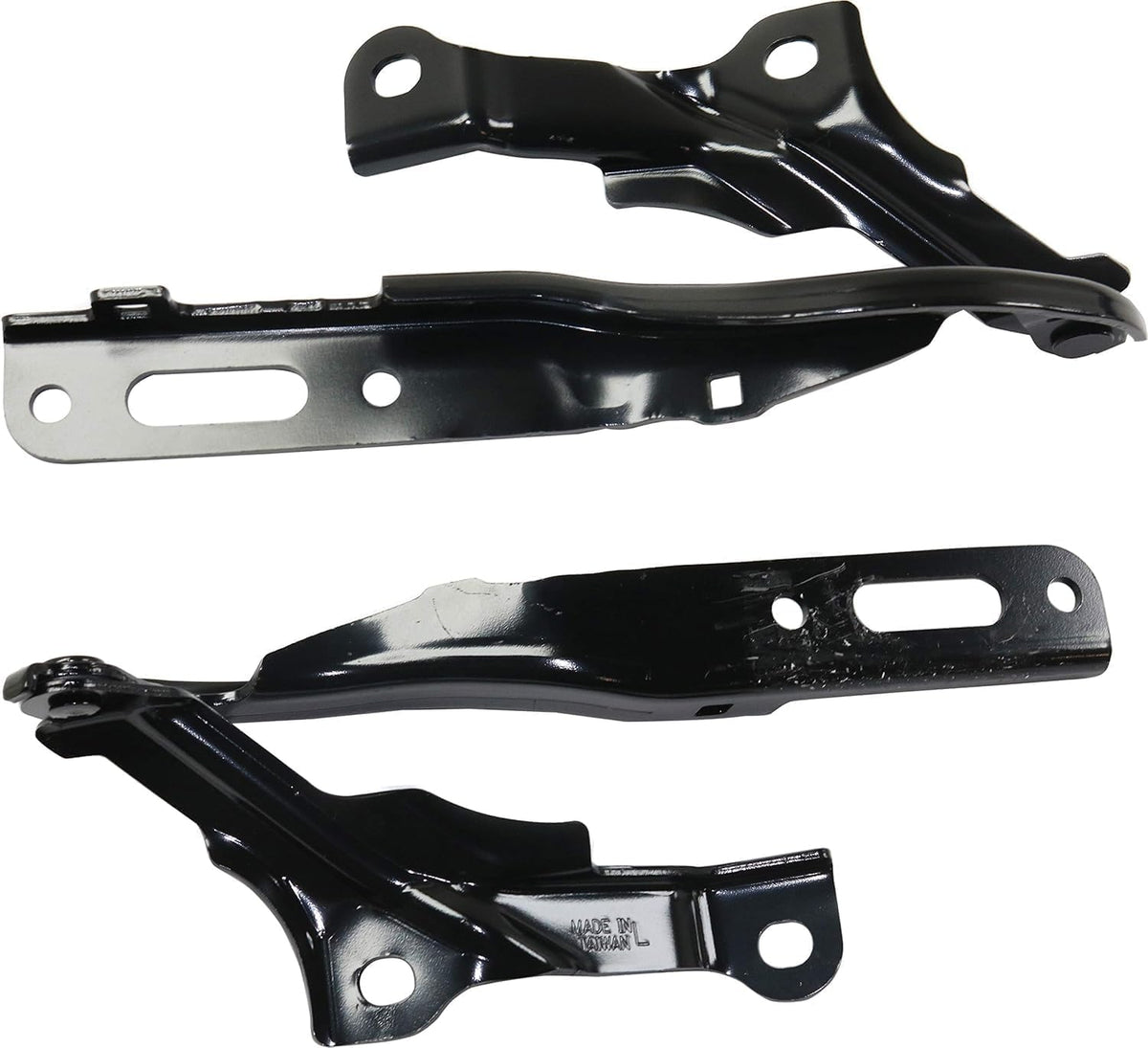 Set of 2 Front Hood Hinge Steel Left Driver & Right Passenger Side for 2018-2022 Honda Accord