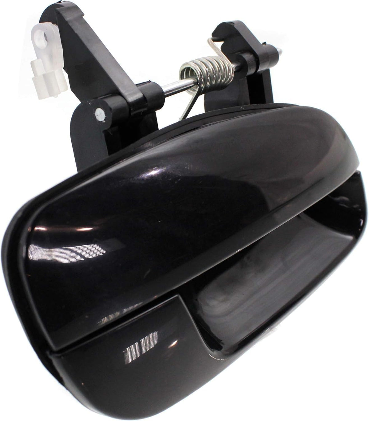 Rear Exterior Door Handle Smooth Black Right Passenger Side for 2001-2006 Hyundai Elantra