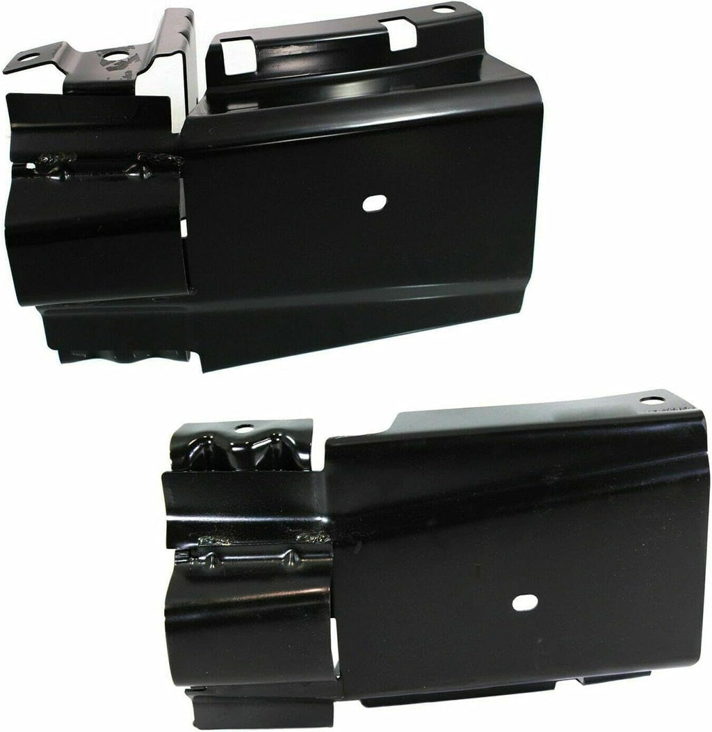 5-Piece Front Bumper Kit: Chrome Bumper Steel, Upper Cover, Textured Lower Valance & Bracket (Left & Right) for 2003-2014 GMC Savana 1500, 2003-2017 Savana 2500 & More