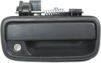 Set of 2 Front Door Handle Textured Left Driver & Right Passenger Side, with Key Hole for 1995-2004 Toyota Tacoma