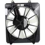 Front Radiator and A/C Condenser Cooling Fan Assembly Plastic for 2011-2017 Honda Odyssey