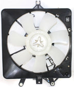 Front Radiator and A/C Condenser Cooling Fan Assembly Plastic for 2007-2008 Honda Fit