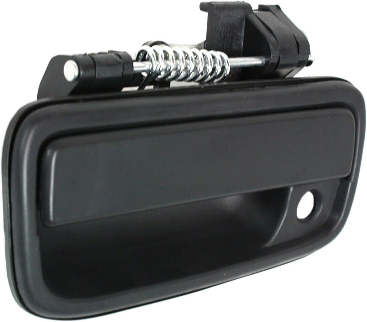Front Exterior Door Handle Textured Right Passenger Side, with Key Hole for 1995-2004 Toyota Tacoma