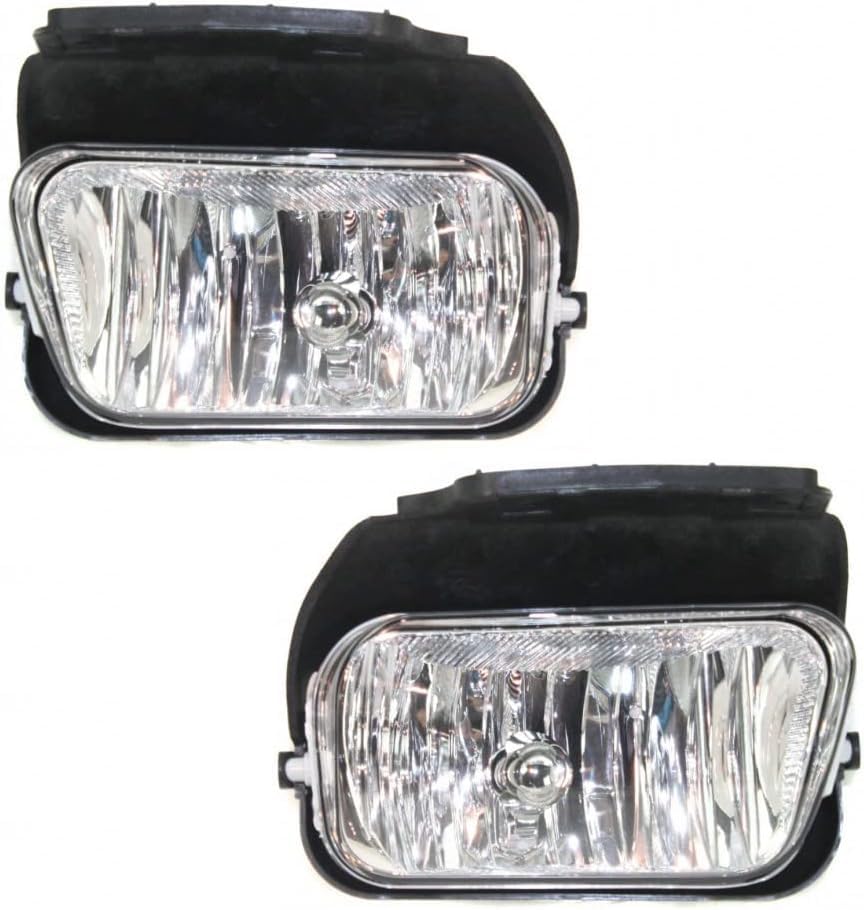 Pair Bumper Fog Lights for 2003-2007 Chevrolet Silverado