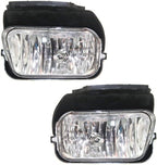 Pair Bumper Fog Lights for 2003-2007 Chevrolet Silverado