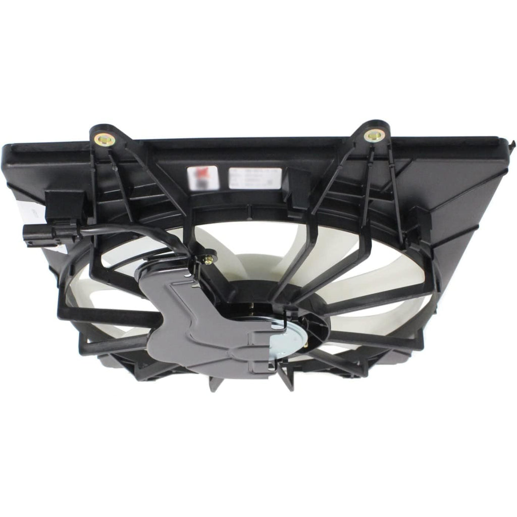 Front Radiator and A/C Condenser Cooling Fan Assembly Plastic for 2011-2017 Honda Odyssey