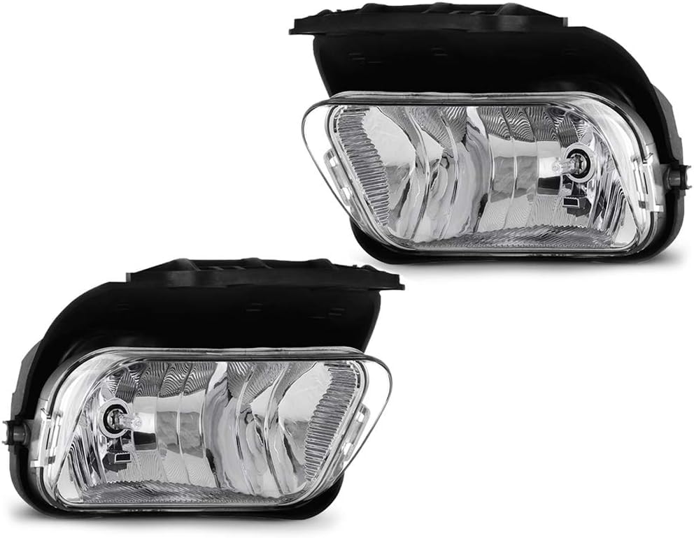 Pair Bumper Fog Lights for 2003-2007 Chevrolet Silverado