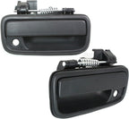 Wewest Dekle Set of 2 Front Door Handle Textured Left Driver & Right Passenger Side, with Key Hole for 1995-2004 Toyota Tacoma