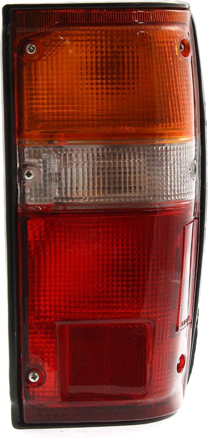 Driver and Passenger Side Halogen Tail Light, With bulb(s), OE Comparable Finish For 1984-1989 Toyota 4Runner / 1984-1988 Pickup