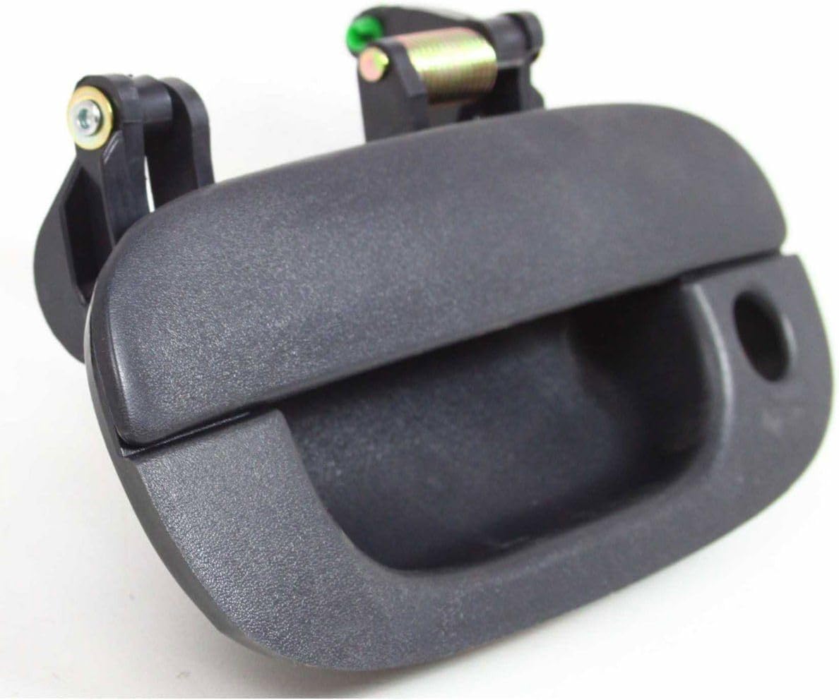 Front Exterior Door Handles Textured Left Driver & Right Passenger Side, with Key Hole for 1994-2001 Dodge Ram 1500, 1994-2002 Ram 2500 & More