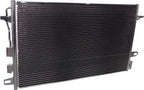 Front AC Condenser Aluminum Core for 2005-2007 Dodge Caravan & 2005-2007 Chrysler Town & Country