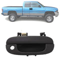 Front Exterior Door Handle Textured Right Passenger Side, with Key Hole for 1994-2001 Dodge Ram 1500, 1994-2002 Ram 2500 & More