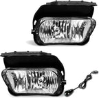 14-Piece Front Bumper Kit: Bumper Assembly & Chrome Kit for 2003-2007 Chevrolet Silverado 1500, 2002-2006 Avalanche 1500 & More