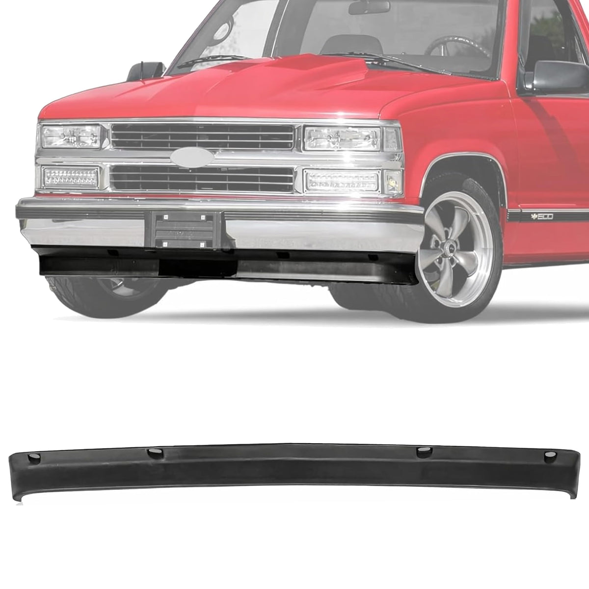 Front Bumper Lower Valance Air Deflector Primed Plastic for 1992-2000 GMC Yukon, 1988-1991 Jimmy & More