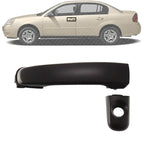 Front Exterior Door Handle Smooth Black with Keyhole Left Side for 2004-2008 Chevrolet Malibu, 2006-2011 HHR & More
