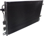 Front AC Condenser Aluminum Core for 2005-2007 Dodge Caravan & 2005-2007 Chrysler Town & Country