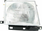 7-Piece Front Grille Kit: Chrome Grille Shell Painted & Dark Argent Insert, Fillers, Corner Lights, Headlights & Brackets (Left & Right) for 1998-2000 Toyota Tacoma