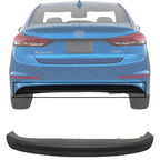 Rear Bumper Lower Valance Cover Textured for 2017-2018 Hyundai Elantra