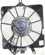 Front Radiator and A/C Condenser Cooling Fan Assembly Plastic for 2007-2008 Honda Fit