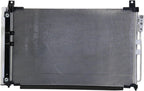 Front A/C Condenser Aluminum Core for 2016-2021 Infiniti Q50 & 2017-2021 Q60