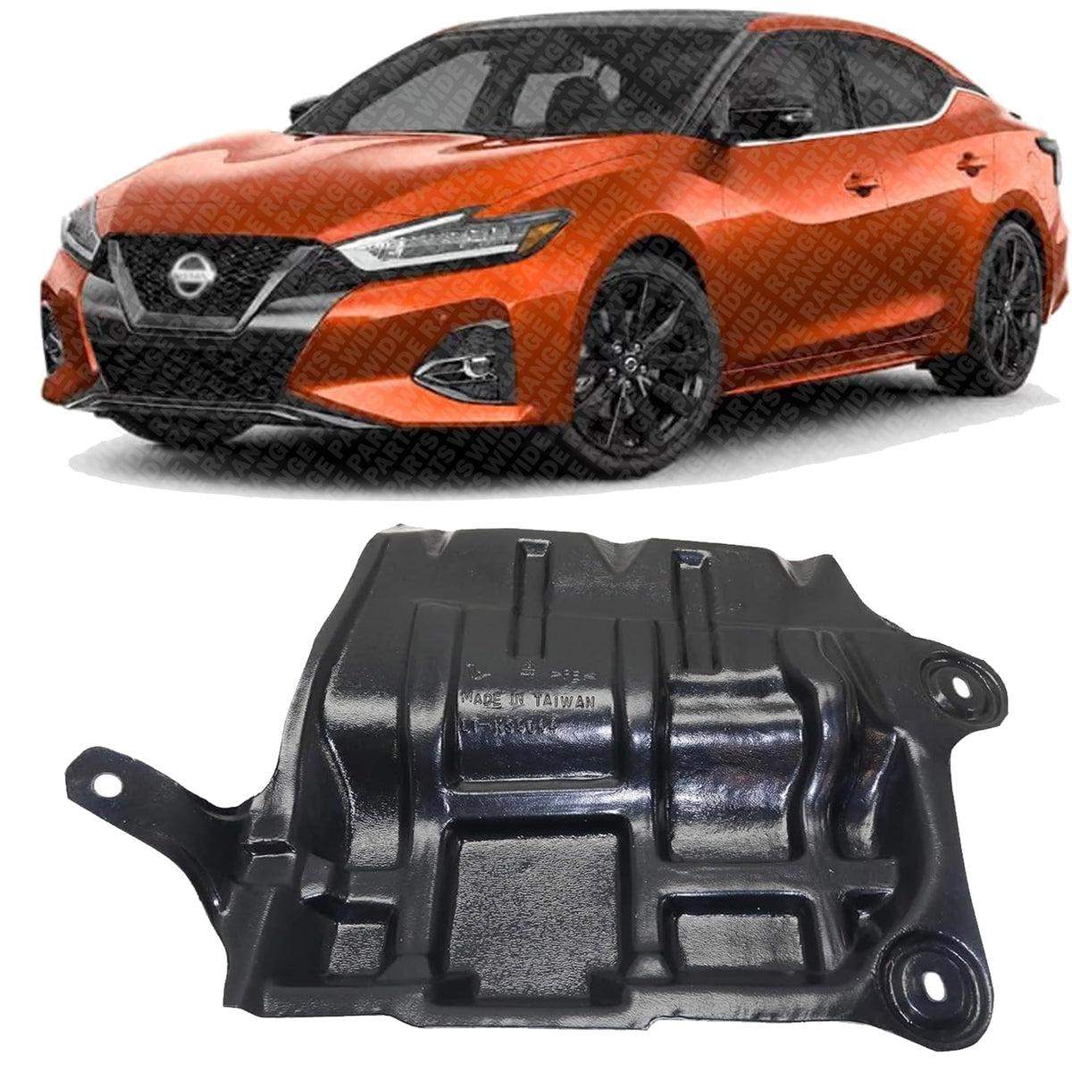 Front Engine Splash Shield Right Passenger Side for 2013-2023 Nissan Altima & 2016-2023 Maxima
