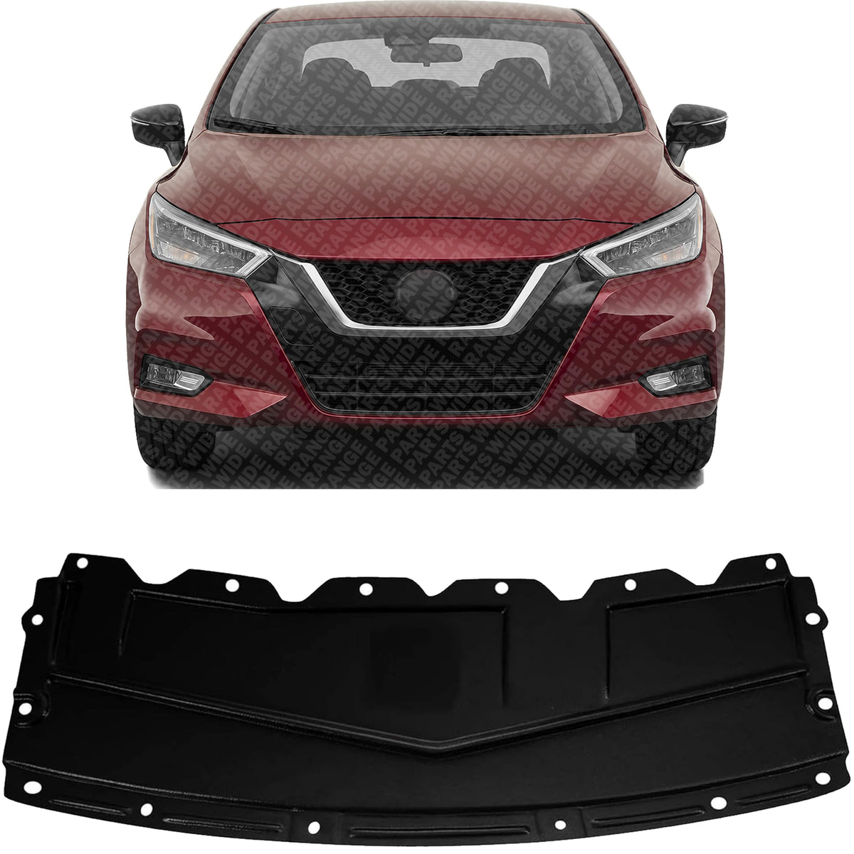 Front Engine Splash Shield Under Cover for 2015-2019 Nissan Versa