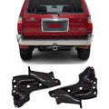Set of 2 Rear Bumper Brackets Stay Support Steel Right Passenger & Left Driver Side for 1996-2002 Toyota 4Runner