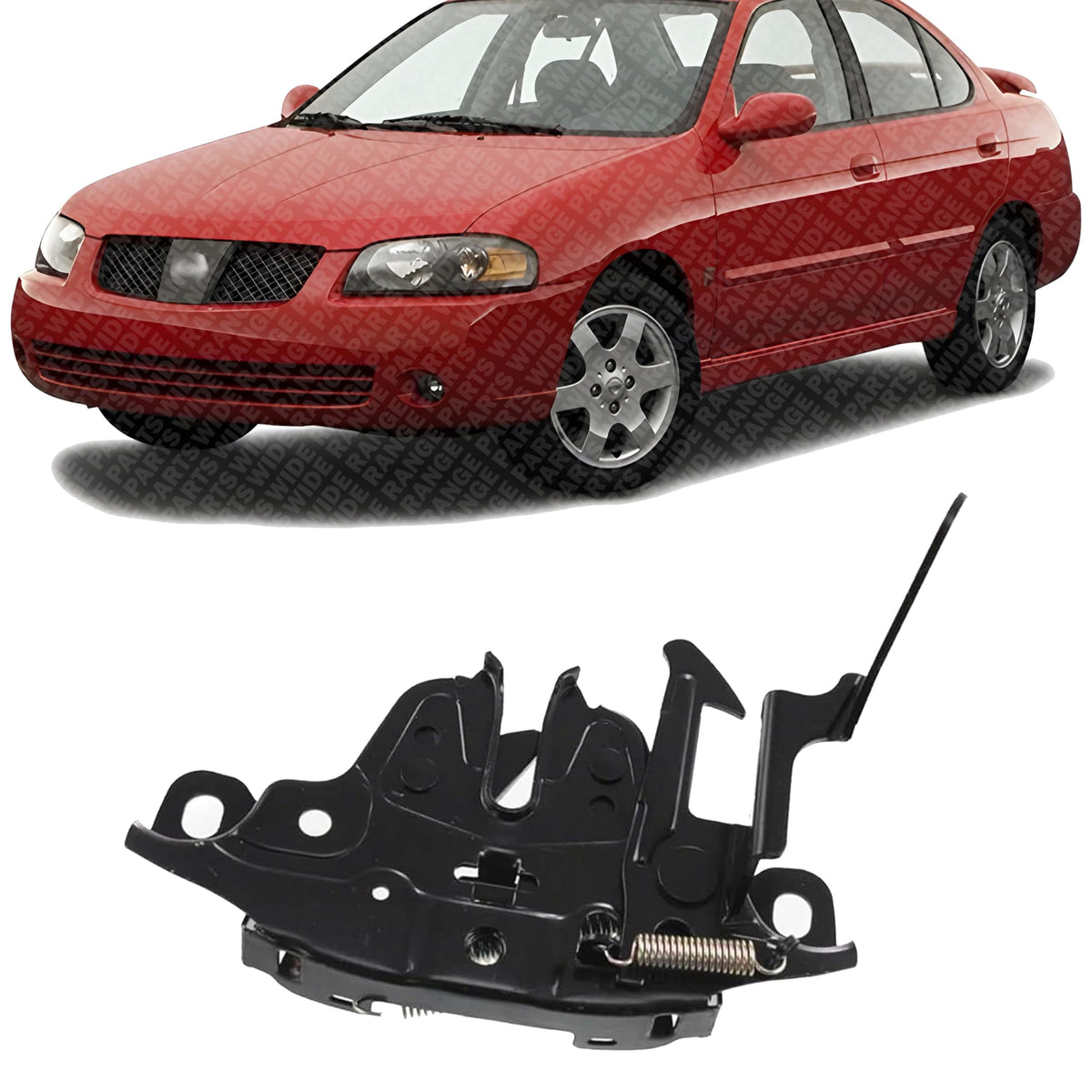 Front Hood Latch Lock Steel for 2004-2006 Nissan Sentra