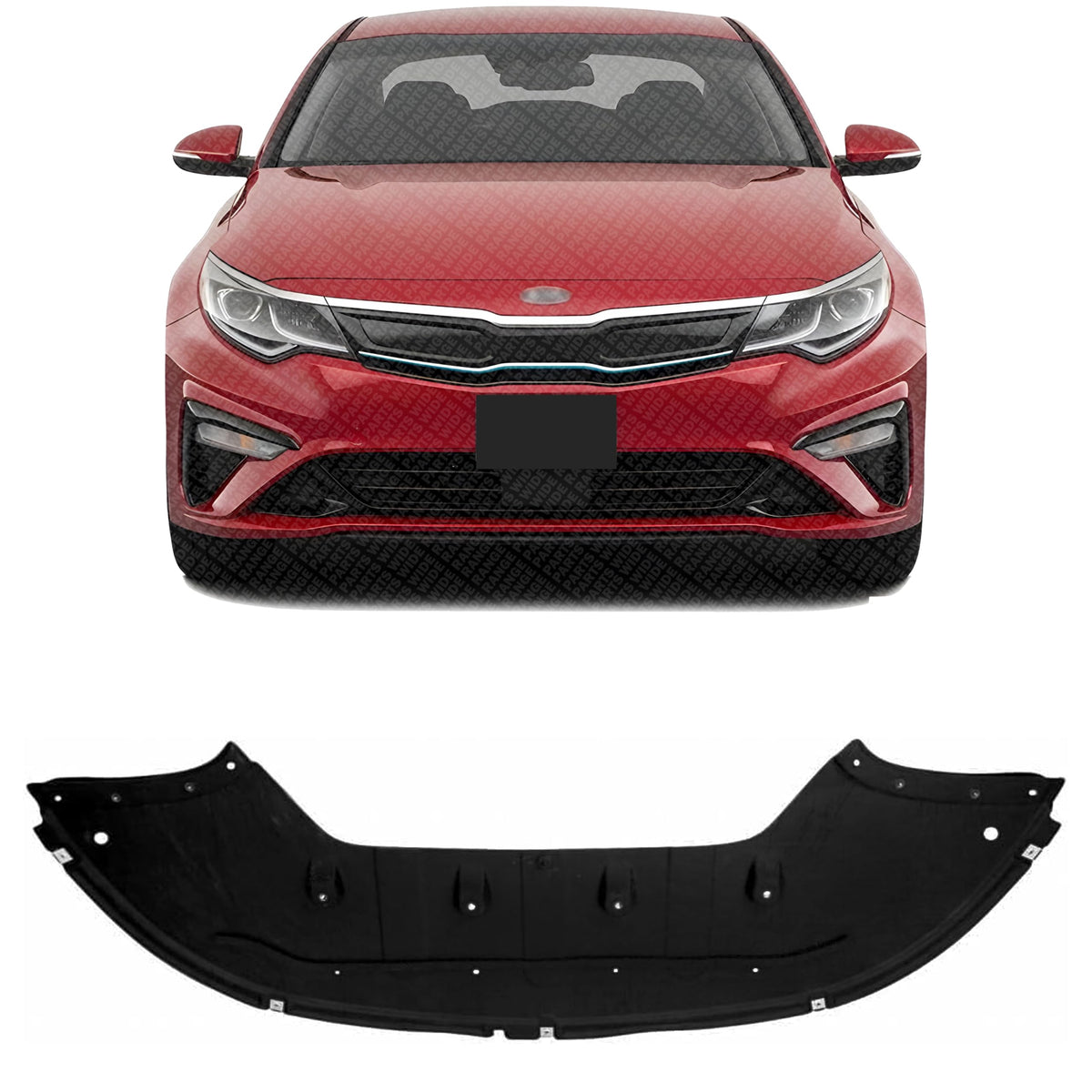 Front Engine Splash Shield Under Cover Plastic for 2019-2020 Kia Optima