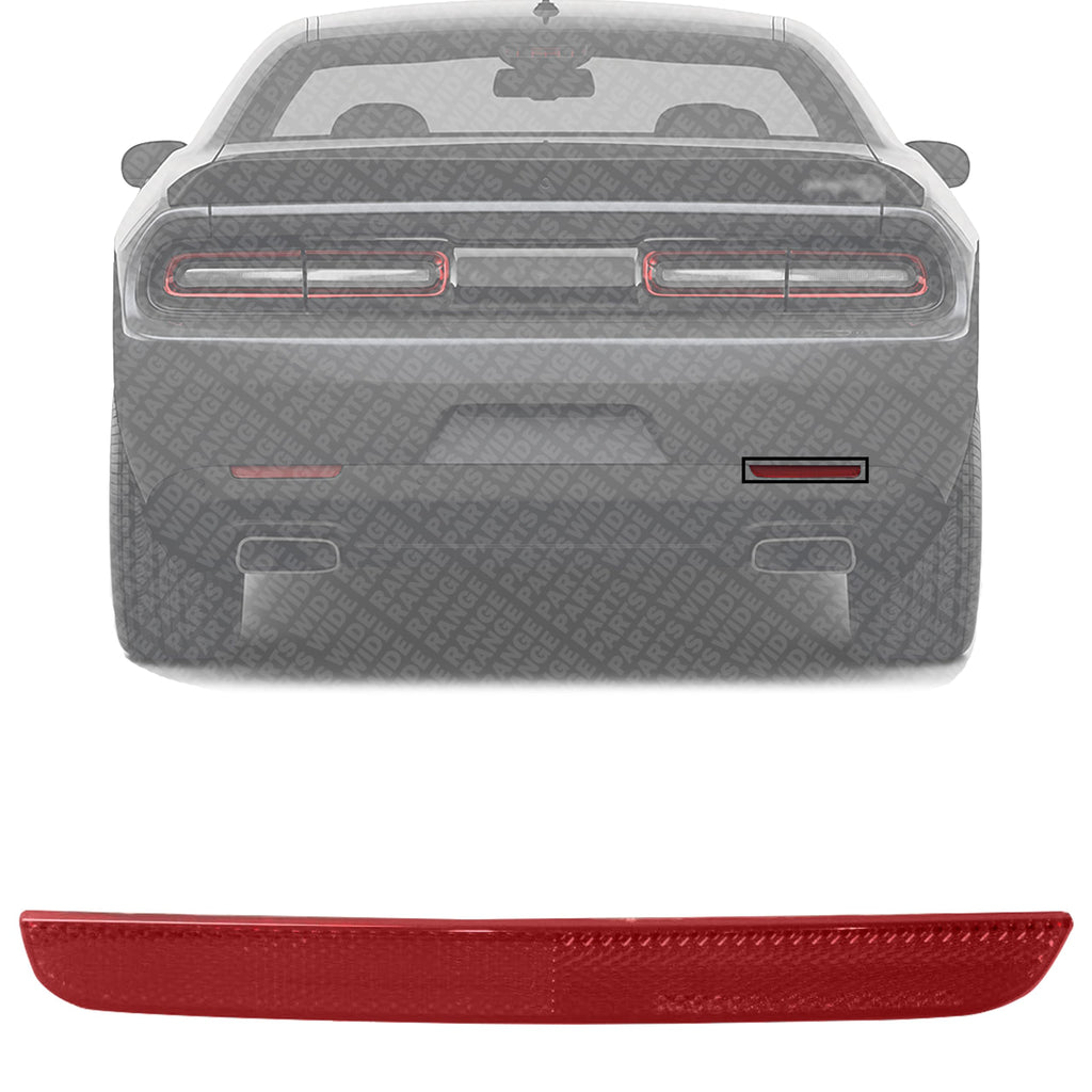 Rear Bumper Reflector Right Passenger Side for 2015-2023 Dodge Challenger
