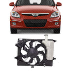 Front A/C Condenser Cooling Fan Assembly for 2011-2015 Hyundai Elantra, 2014 Kia Forte & More