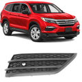 Front Bumper Outer Grille Textured Right Passenger Side for 2016-2018 Honda Pilot
