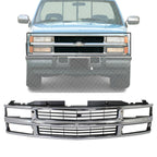 Front Grille Chrome Shell & Insert with Dual Beam Headlamp for 1994-2000 Chevrolet 