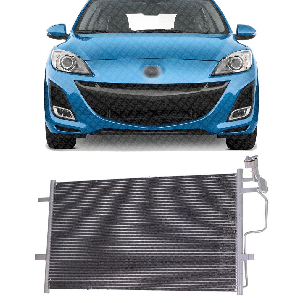 Front A/C Condenser Aluminum Core for 2012-2013 Mazda 3