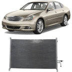 Front A/C Condenser Aluminum Core for 2006-2010 Infiniti M35 & 2006-2010 M45