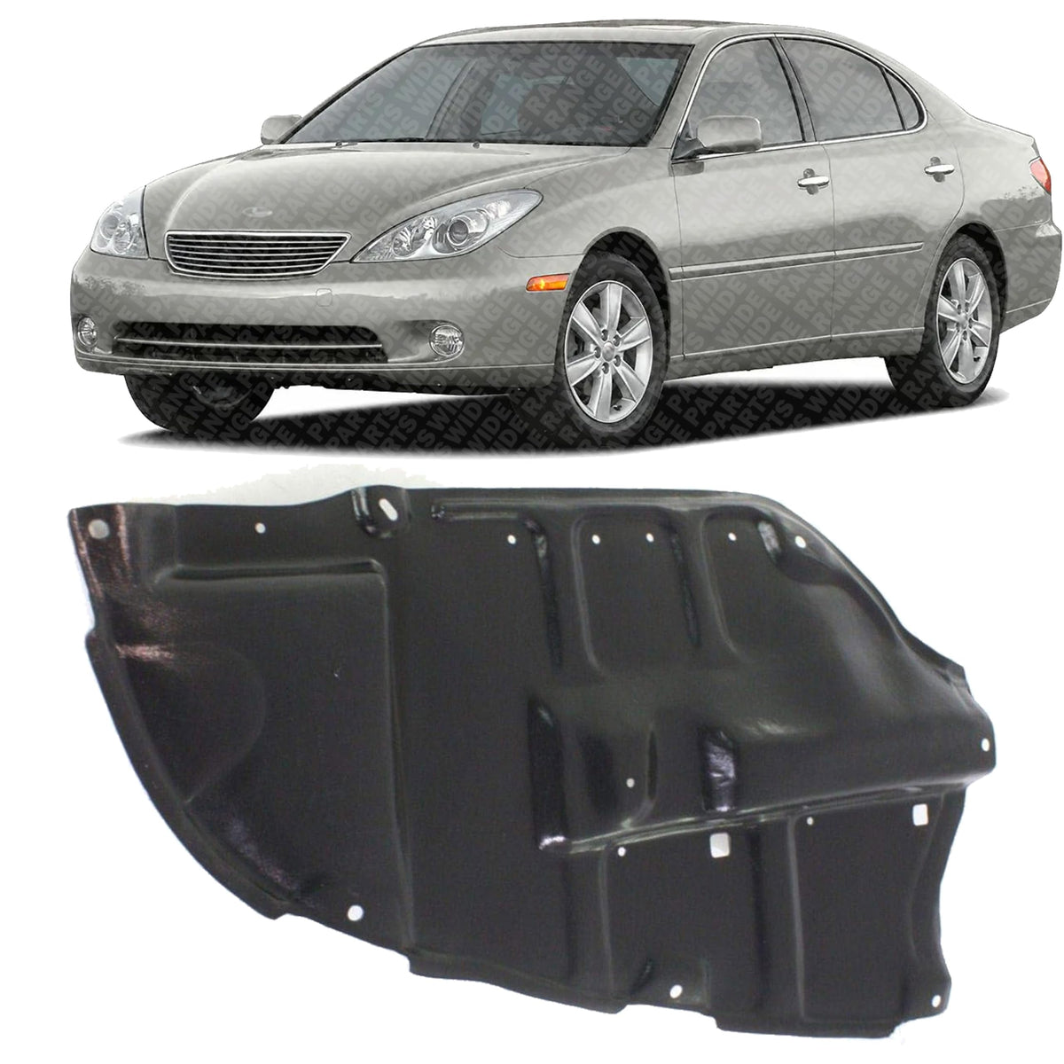 Front Engine Splash Shield Under Cover Right Passenger Side for 2002-2003 Lexus ES300 & 2004-2006 ES330