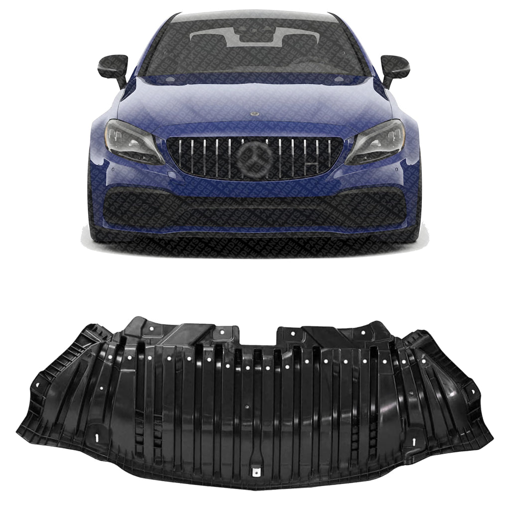 Front Engine Splash Shield Plastic for 2016-2021 Mercedes-Benz C-Class
