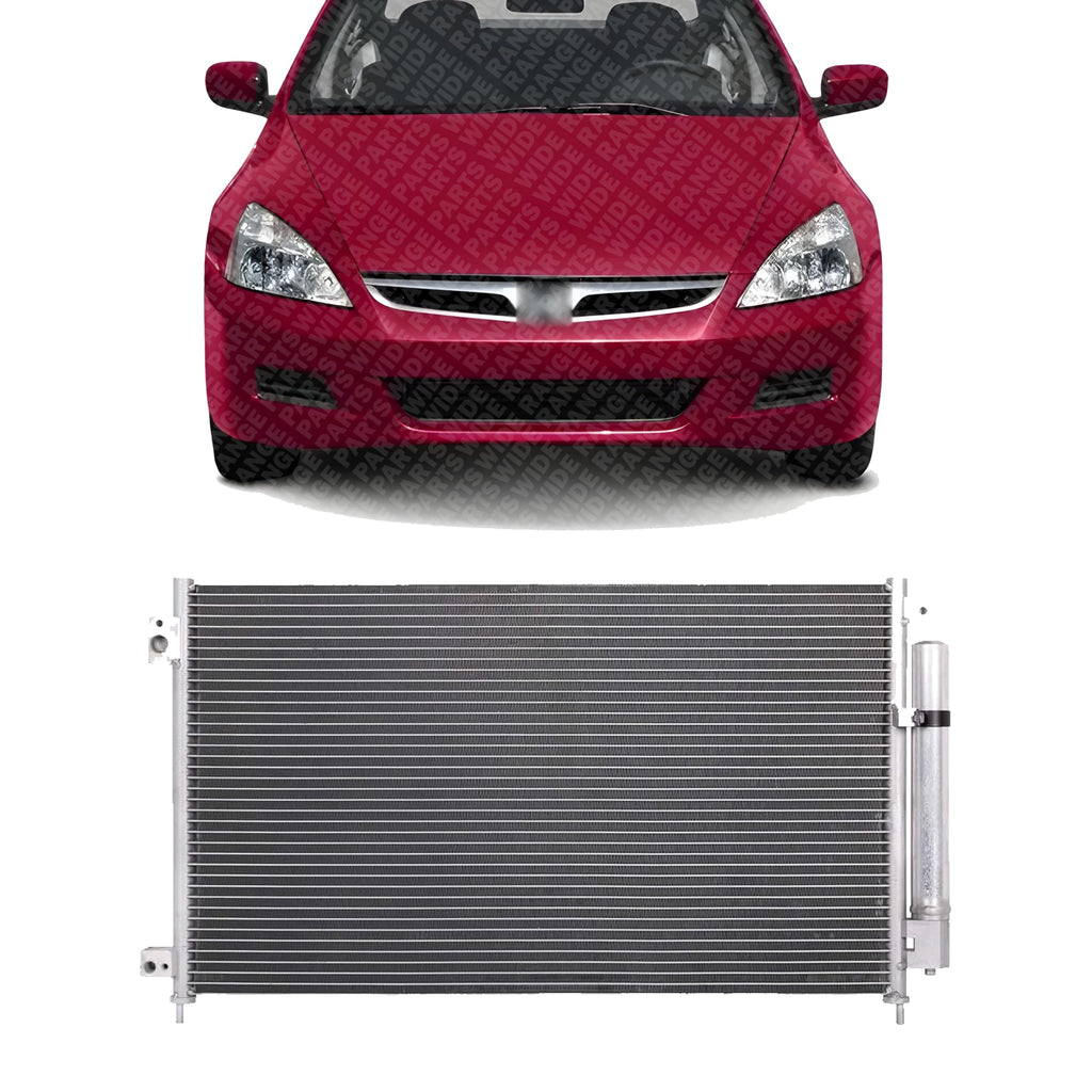 Front A/C Condenser Aluminum Core for 2003-2007 Honda Accord