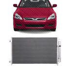 Front A/C Condenser Aluminum Core for 2003-2007 Honda Accord