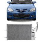 Front A/C Condenser Aluminum Core for 2004-2009 Mazda 3 & 2006-2010 5