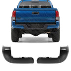 Rear Bumper End Cap Left Driver & Right Passenger Side without Park Assist Holes, without Park Assist Sensor Holes, (Exc. Limited/TRD Pro Models) for 2016-2023 Toyota Tacoma